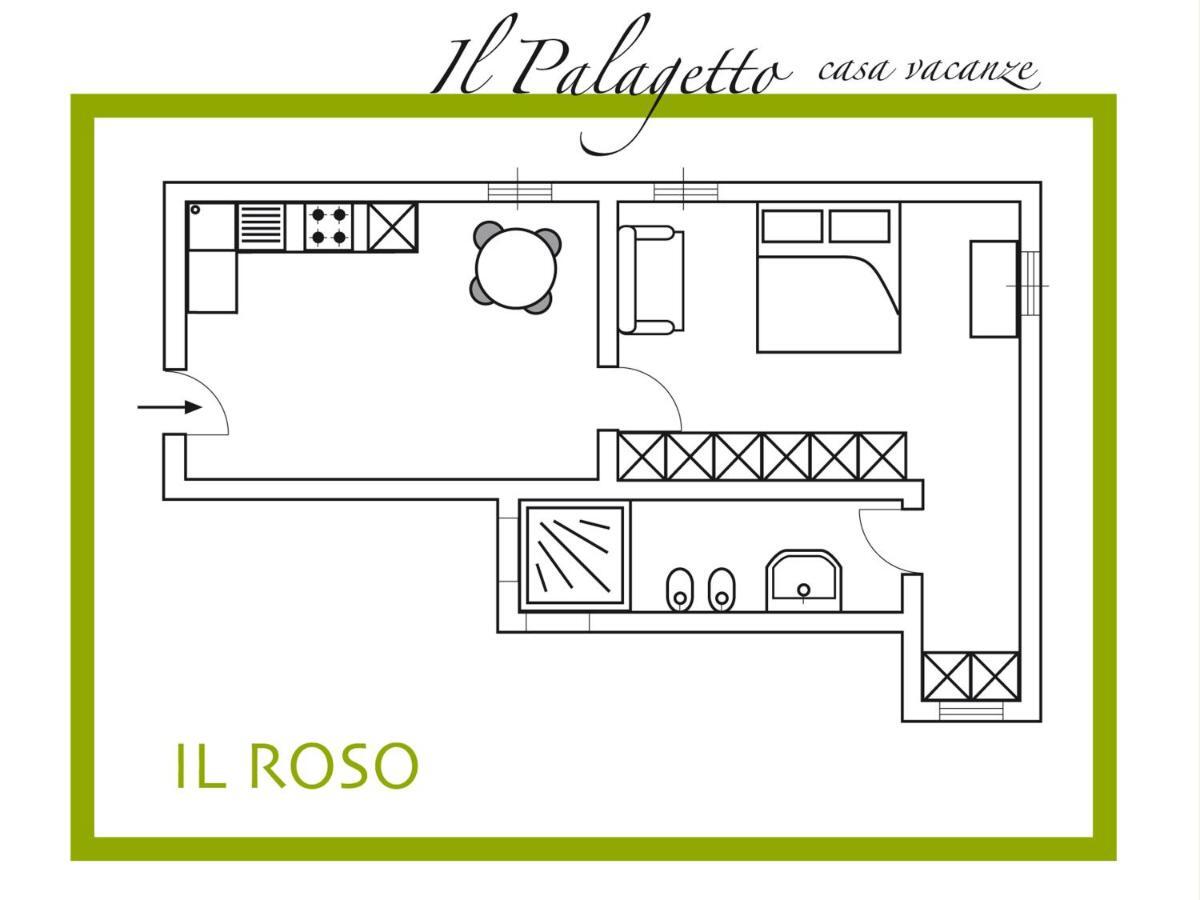Il Palagetto Apartman Bagno a Ripoli Szoba fotó